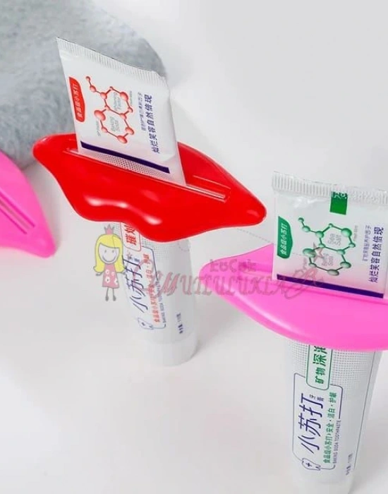 Dudak Şeklinde Diş Macunu Krem Sıkacağı