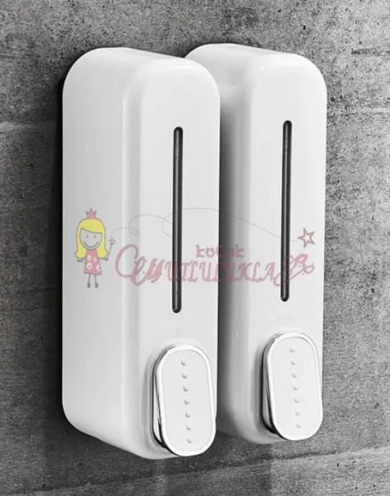 Duşakabin Içi Sabunluk Duvara Monte Manuel Sabunluk 350 ml Şampuan Dağıtıcı Dispanser  Şampuanlık