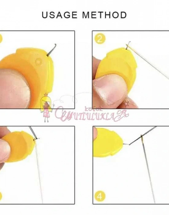 El İğnesi İplik Geçirme Aparatı Tırnak Model