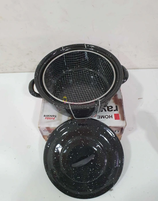 Emaye Frütöz Kızartma Tenceresi