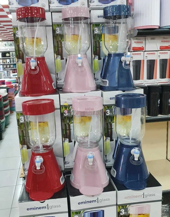 Eminem Limonata Sebili Cam 3 Lt