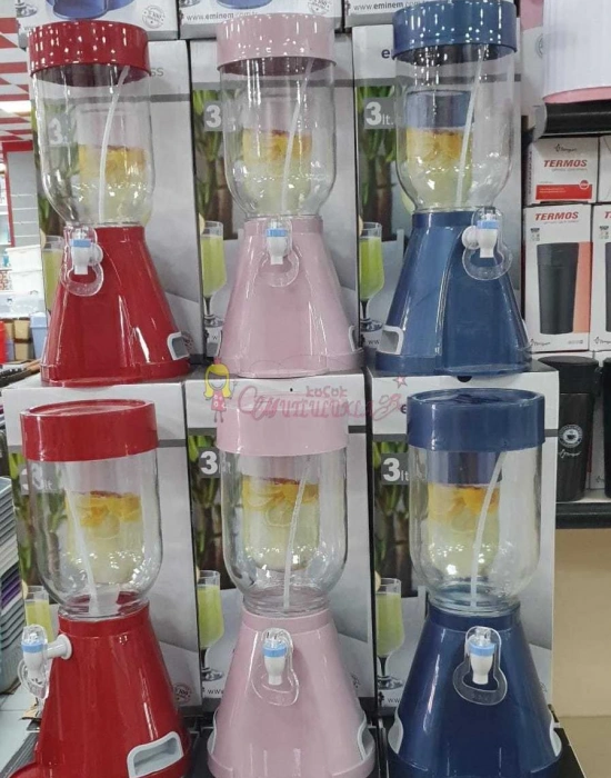 Eminem Limonata Sebili Cam 3 Lt