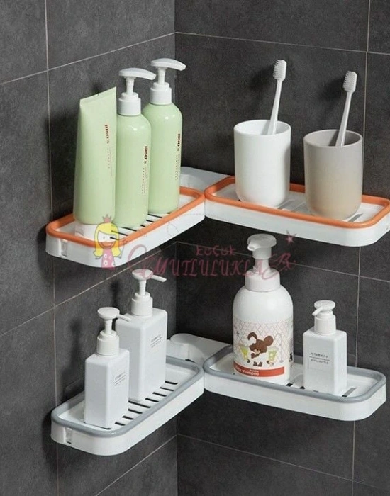 Ergonomik Katlanabilir Banyo Rafı