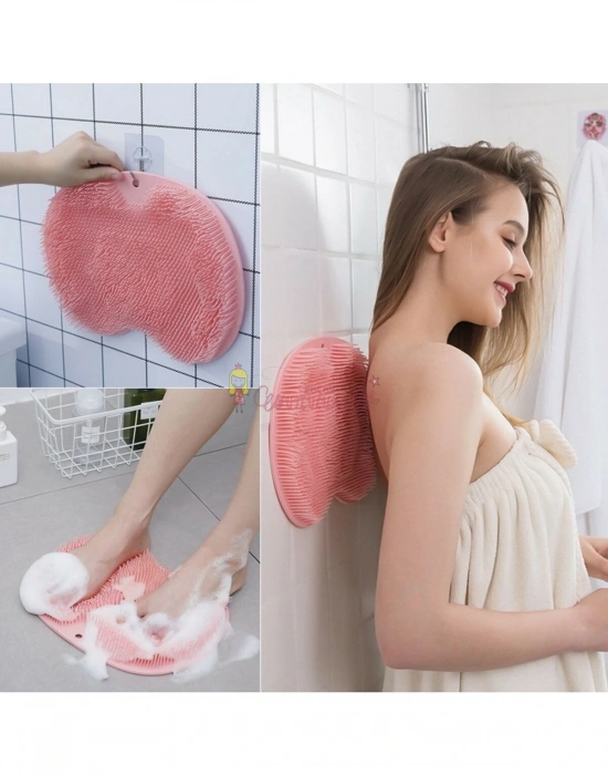 Esnek Yumuşak Banyo El Ayak Vücut Plastik Duş Matı Plastik Banyo Matı