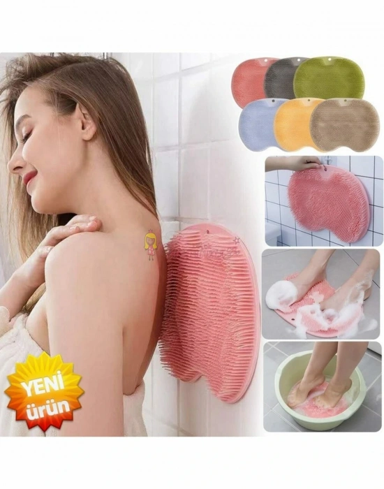 Esnek Yumuşak Banyo El Ayak Vücut Plastik Duş Matı Plastik Banyo Matı