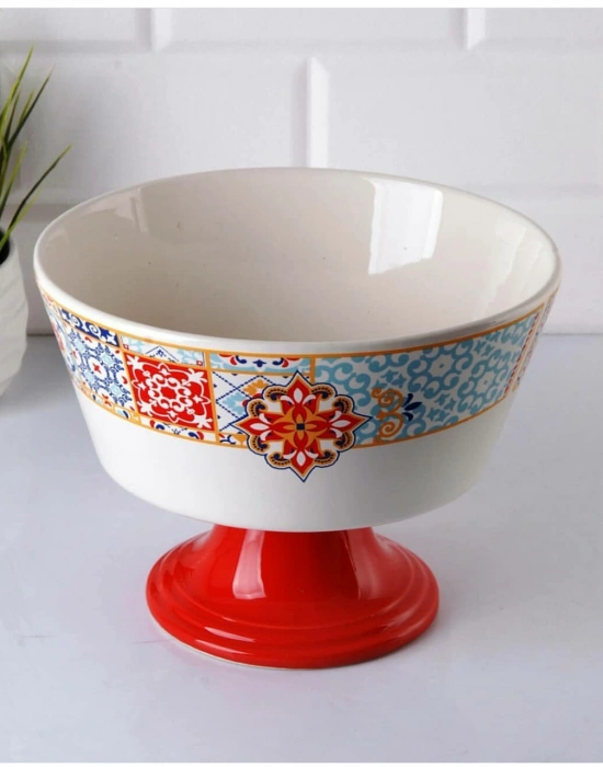 ETNİK DESEN SALATA KASESİ BÜYÜK