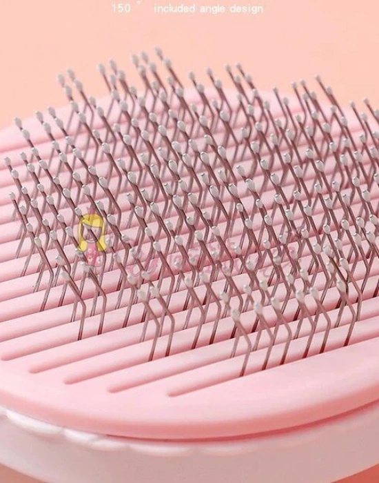 Evcil Hayvan Kedi Köpek Tüy Toplayıcı Otomatik Tuşlu Pet Tarak