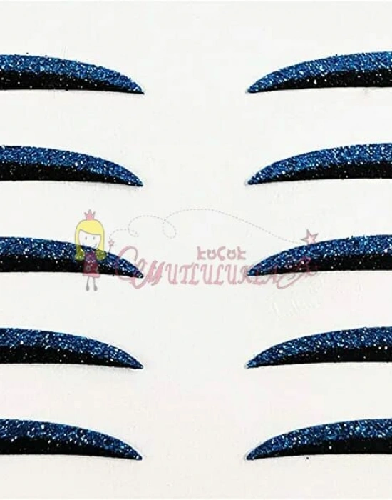 Eyeliner Sticker Kendinden Yapışkanlı Sticker 5 Takım