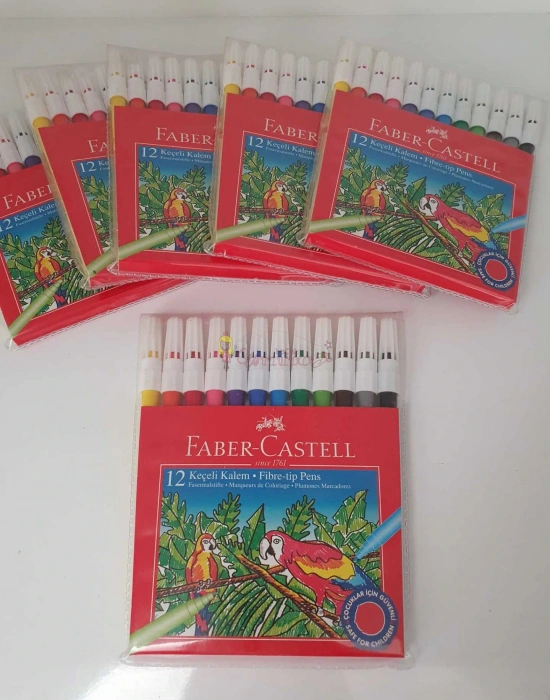 Faber Castell Keçeli Kalem 12Li