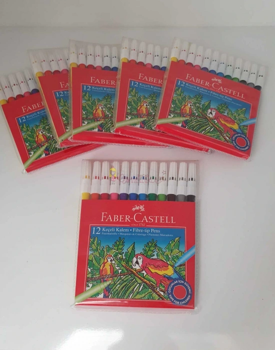 Faber Castell Keçeli Kalem 12Li