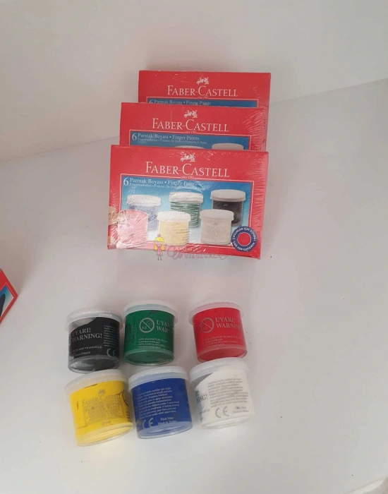 Faber Castell Parmak Boya 6Lı