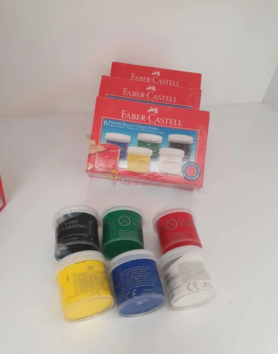 Faber Castell Parmak Boya 6Lı
