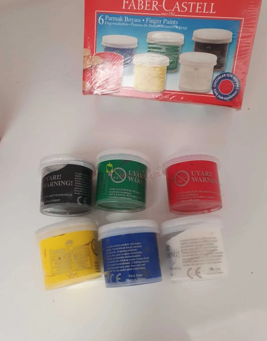 Faber Castell Parmak Boya 6Lı