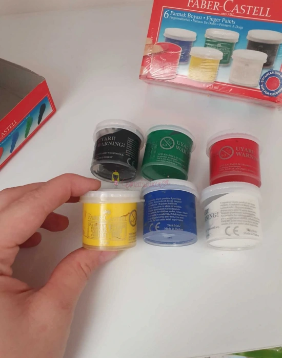 Faber Castell Parmak Boya 6Lı