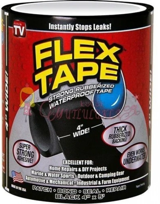 Flex Tape Su Geçirmez Tamir Bandı 