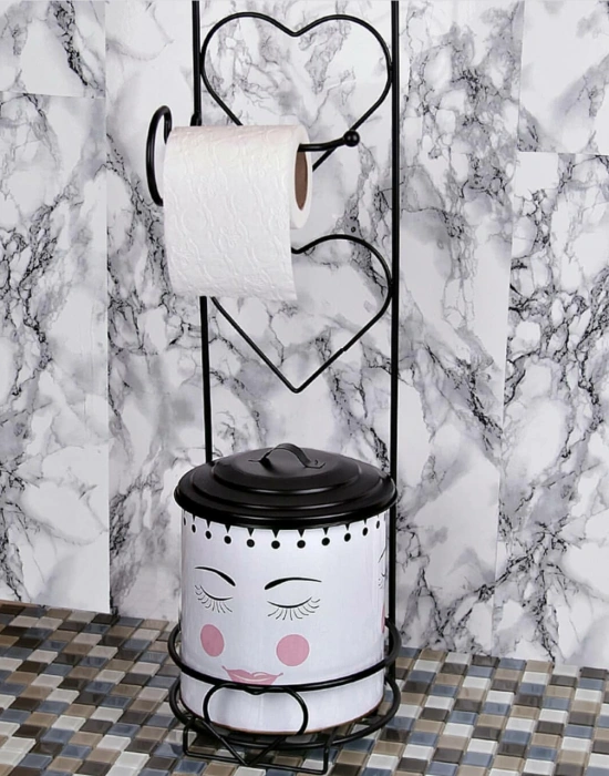 GALVANİZ LÜX ÇÖP KOVALI WC KAĞITLIĞI