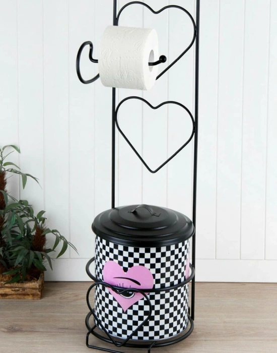 GALVANİZ LÜX ÇÖP KOVALI WC KAĞITLIĞI