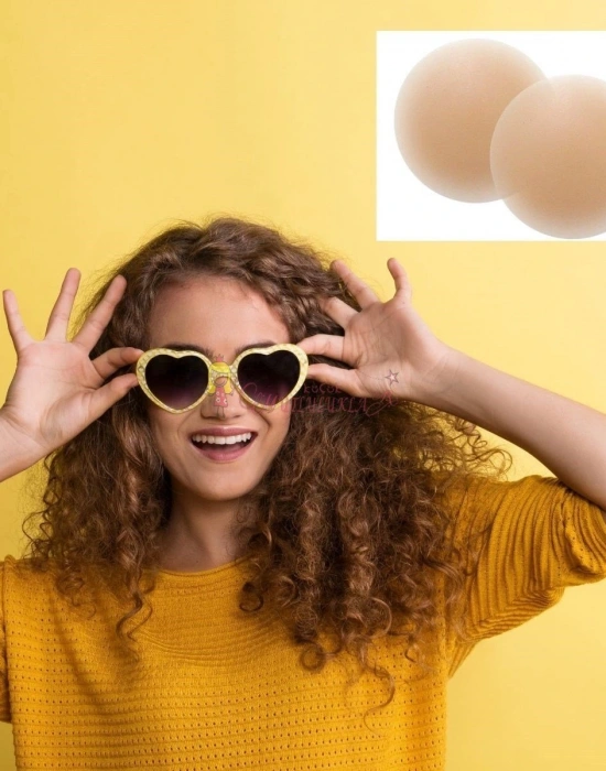 Göğüs Ucu Kapatıcı Nipple Pad Silikon Göğüs Ucu Bandı