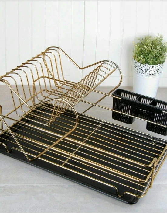 GOLD KAPLAMA PASLANMAZ BULAŞIKLIK