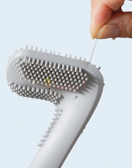 Golf Tasarımlı Silikon WC Klozet Temizlik Fırçası Kanca Hediyeli