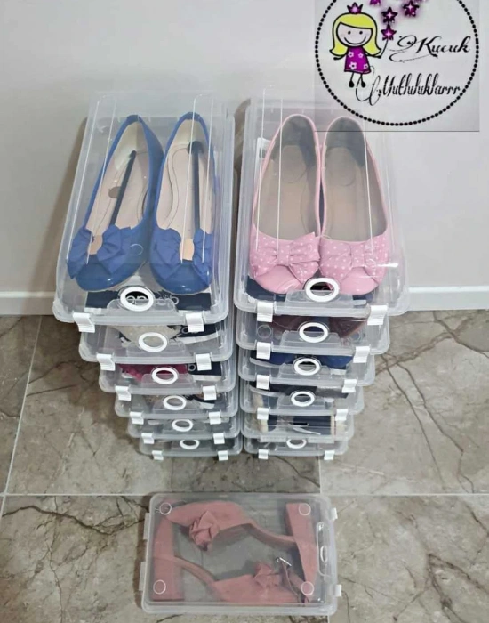 GONDOL AYAKKABI SAKLAMA KUTUSU 12 ADET