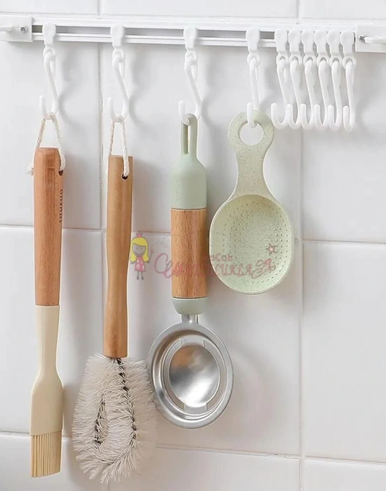 Hareketli 10 Kancalı Ray Askı