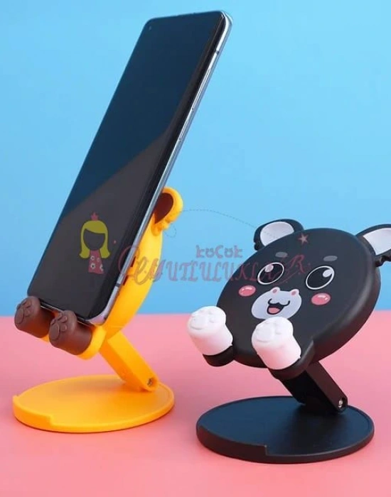 Hayvan Figürlü Masaüstü Telefon Standı