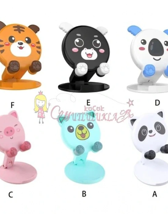 Hayvan Figürlü Masaüstü Telefon Standı