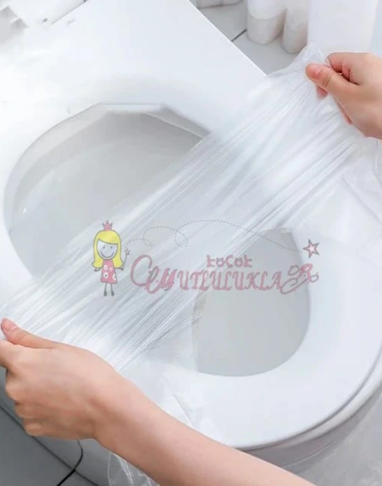 Hijyenik Tek Kullanımlık Klozet Kapağı Poşeti 10lu