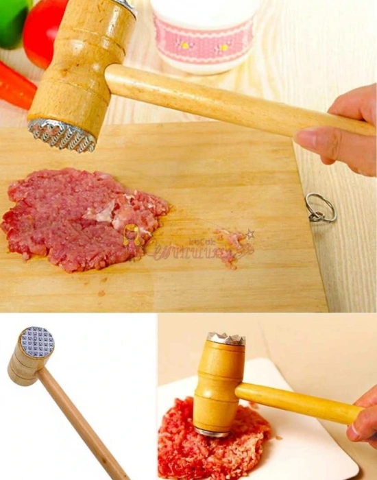 İki Yönlü Et Döveceği Et Yumuşatıcı Çekiç