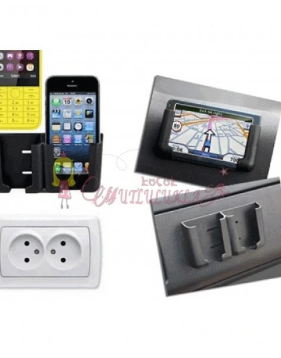 İKİLİ TELEFON KUMANDA TUTUCU