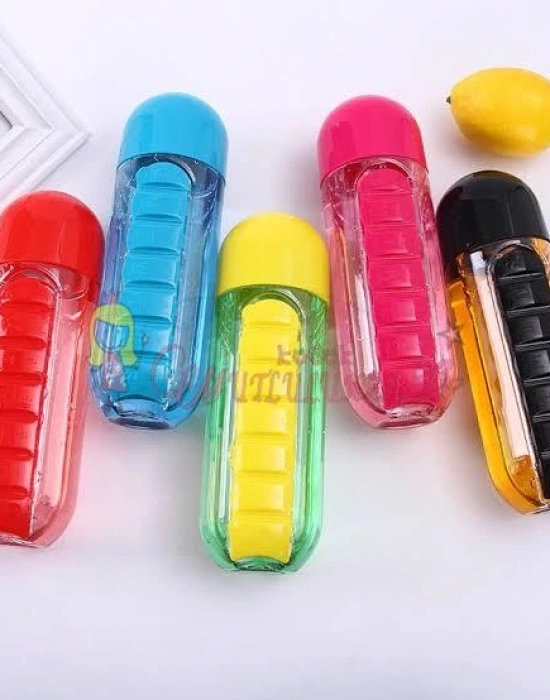 İlaç Organizer Su Şişesi 