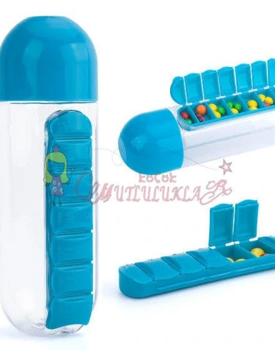 İlaç Organizer Su Şişesi 