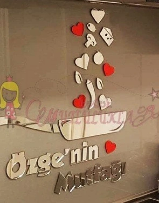 İSİMLİ MUTFAK AYNASI