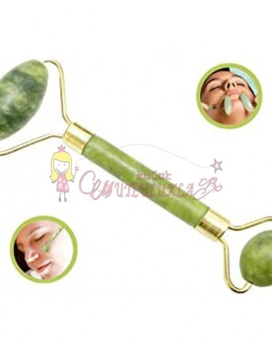 Jade Roler 2li Yeşim Taşı Yüz Masaj Aleti