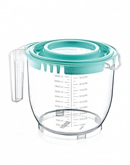 KAPAKLI MİKSER KABI