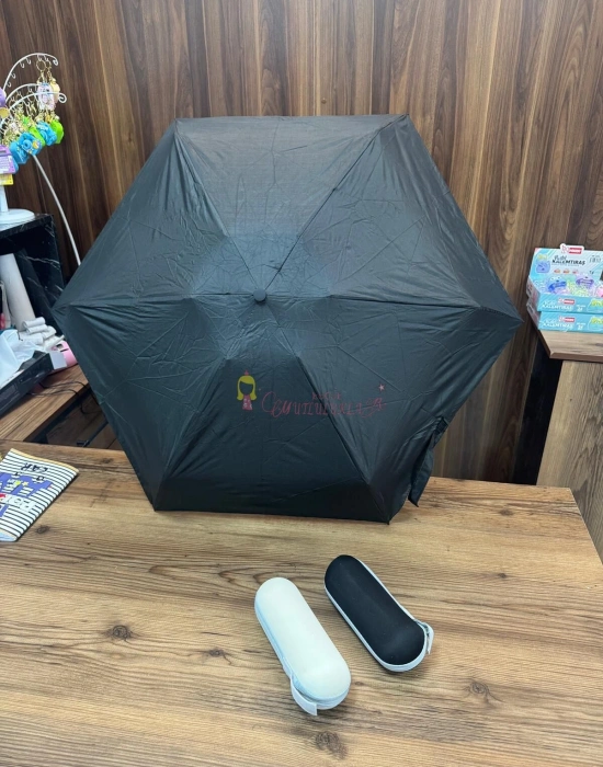 Kapsül Şemsiye  Özel Kılıflı