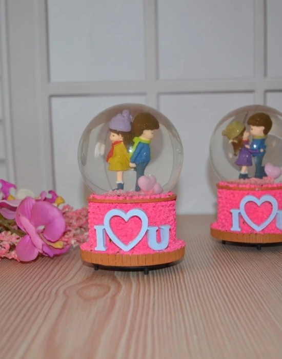 KAR KÜRESİ IŞIKLI MÜZİKLİ