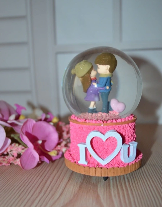 KAR KÜRESİ IŞIKLI MÜZİKLİ