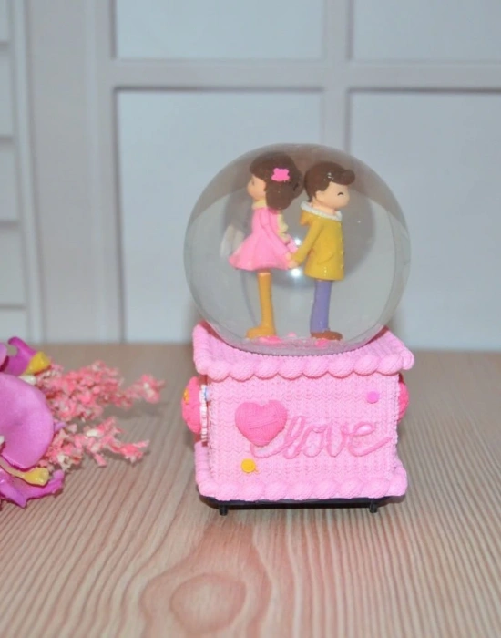 KAR KÜRESİ IŞIKLI MÜZİKLİ