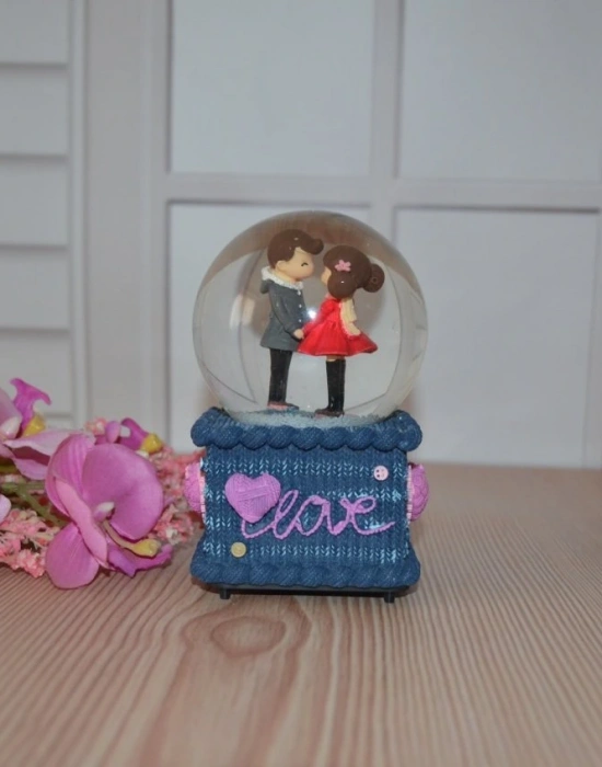 KAR KÜRESİ IŞIKLI MÜZİKLİ