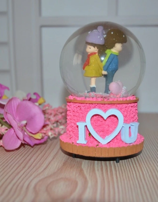 KAR KÜRESİ IŞIKLI MÜZİKLİ