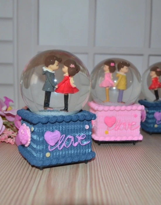 KAR KÜRESİ IŞIKLI MÜZİKLİ