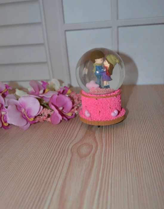 KAR KÜRESİ IŞIKLI MÜZİKLİ