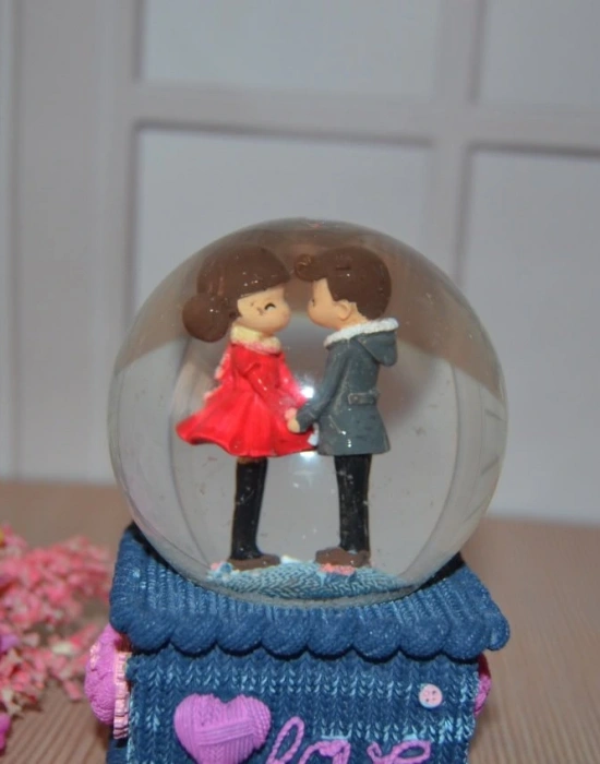 KAR KÜRESİ IŞIKLI MÜZİKLİ