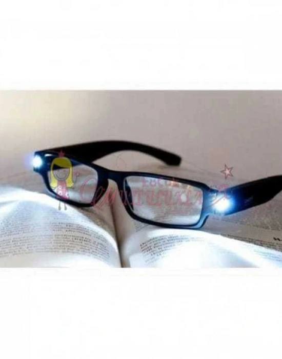 Karanlıkta Kitap Okumak Için Led Işıklı Pilli Kitap Okuma Gözlük