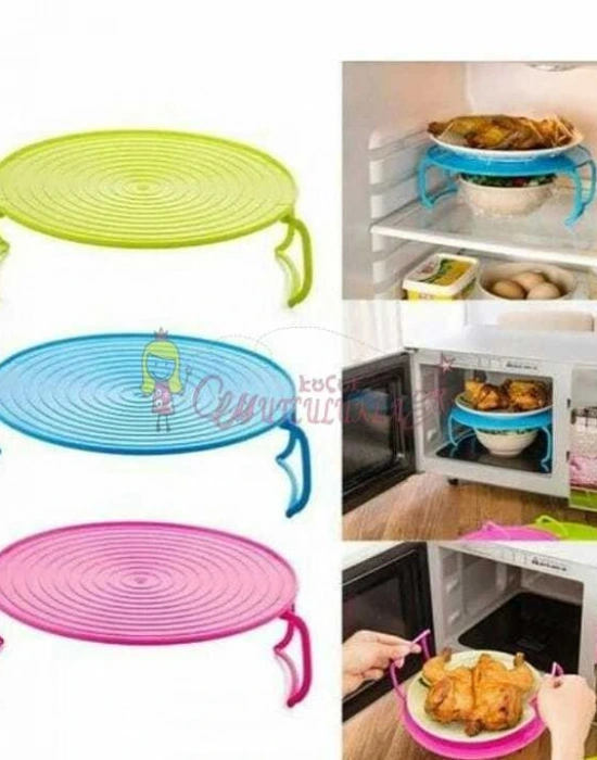 Katlanabilir Buzdolabı Ve Mikrodalga Rafı