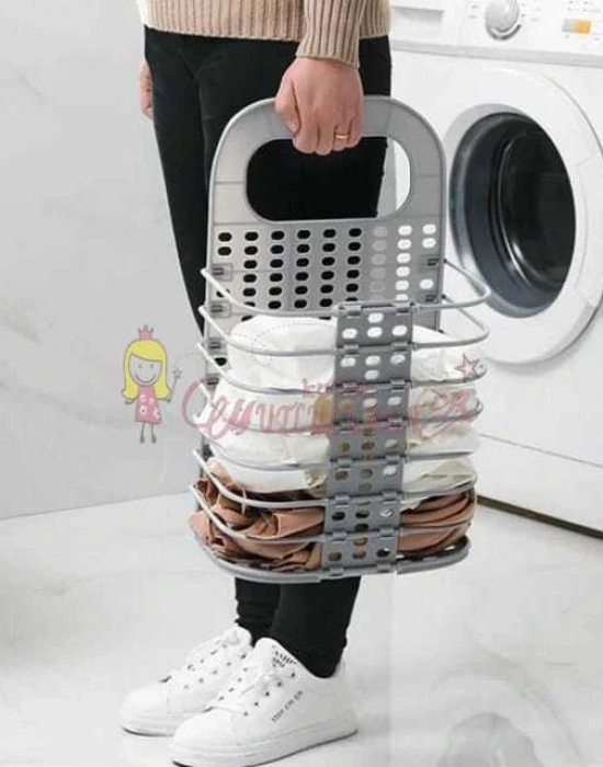 Katlanabilir Çok Amaçli Sepet   (Yapişkan aski hediye )