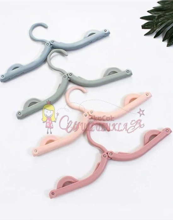 Katlanabilir Portatif Elbise Askısı 5 Adet