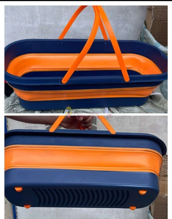 Katlanır Uzun Mop Temizlik Kovası